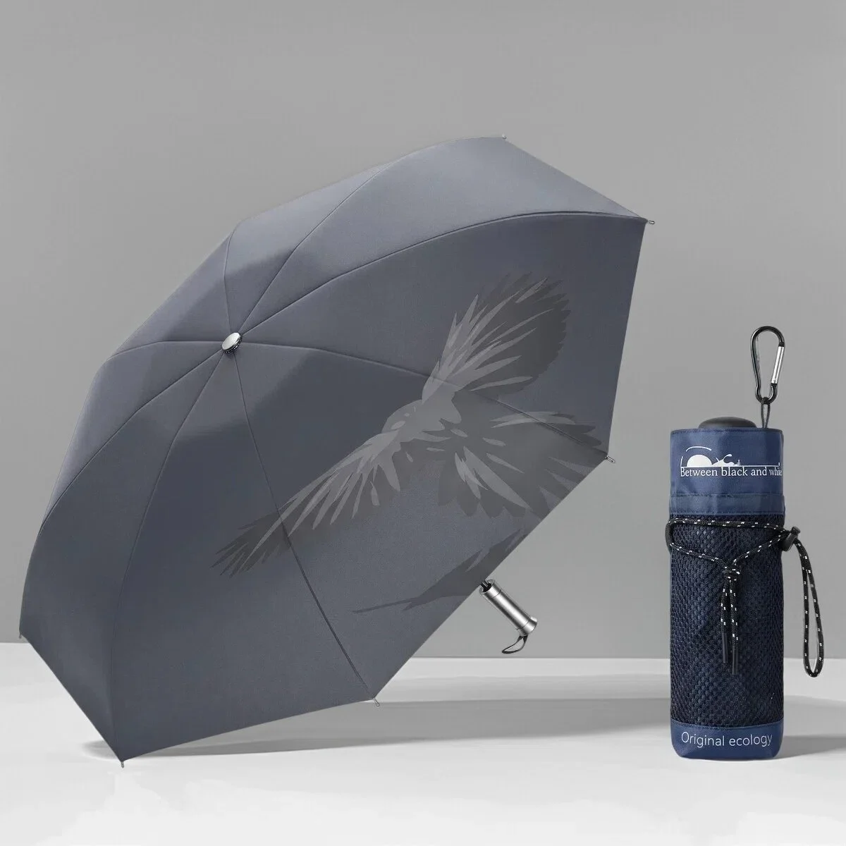 Windproof Minimal Folding Men’s Pocket Umbrella