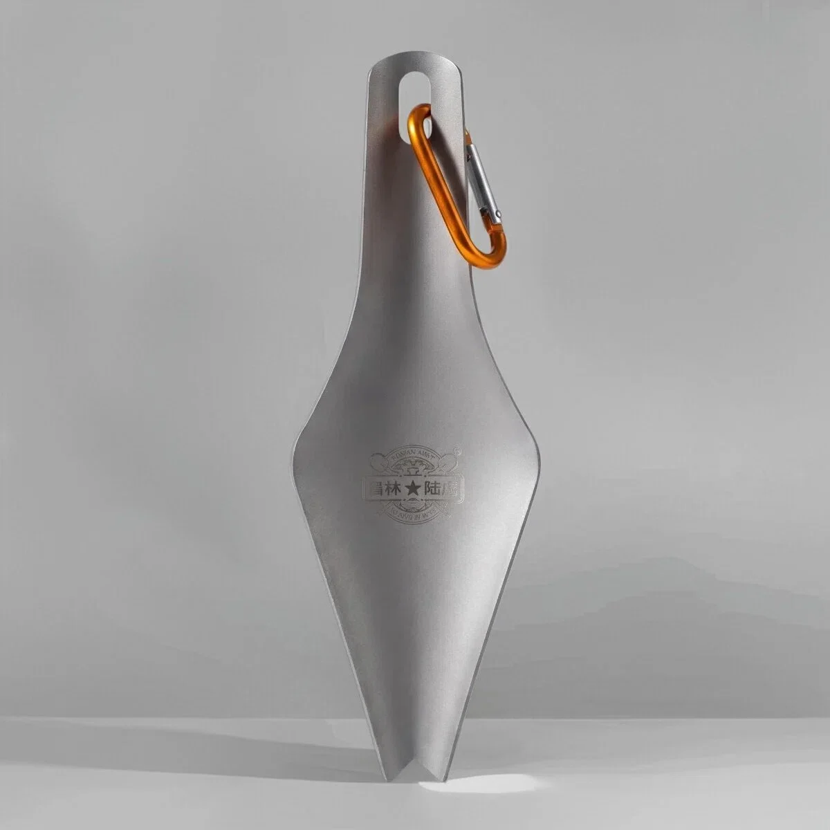 Pocket Pure Titanium Mini Outdoor Survival Shovel, Compact EDC Camping Tool