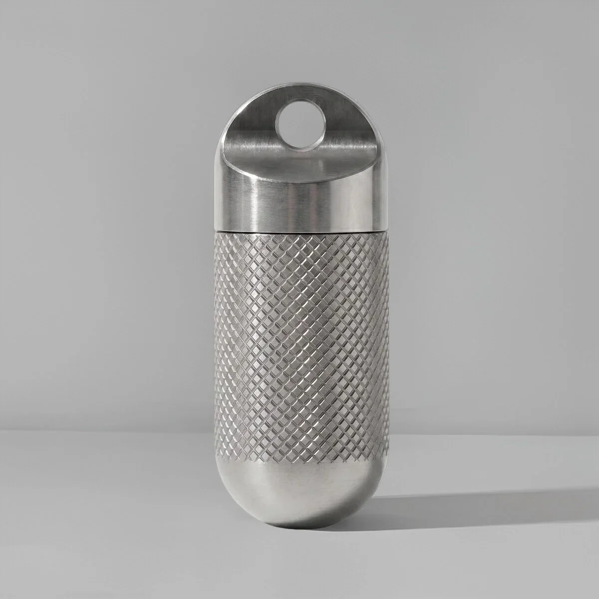 Titanium Alloy Sealed Pocket Pill Storage Container