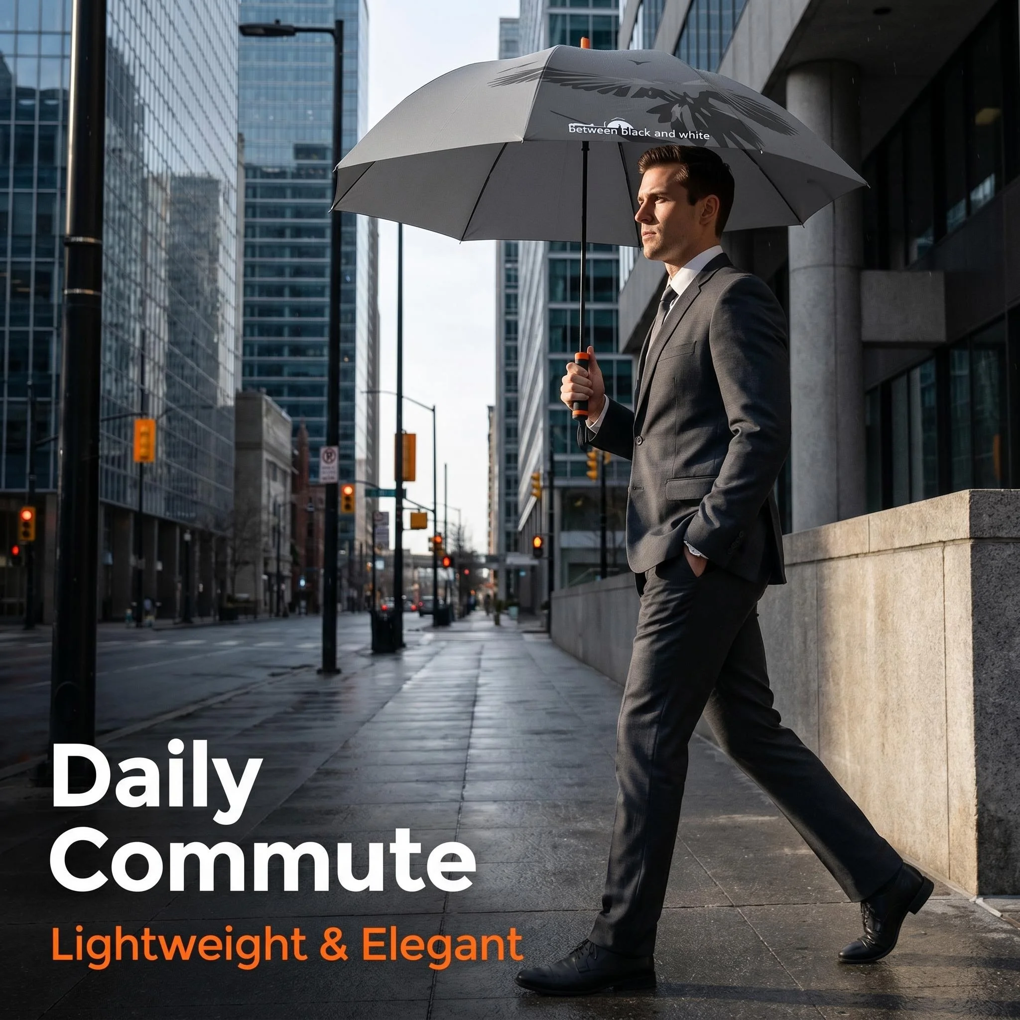 Windproof Minimal Folding Men’s Pocket Umbrella - Image 4