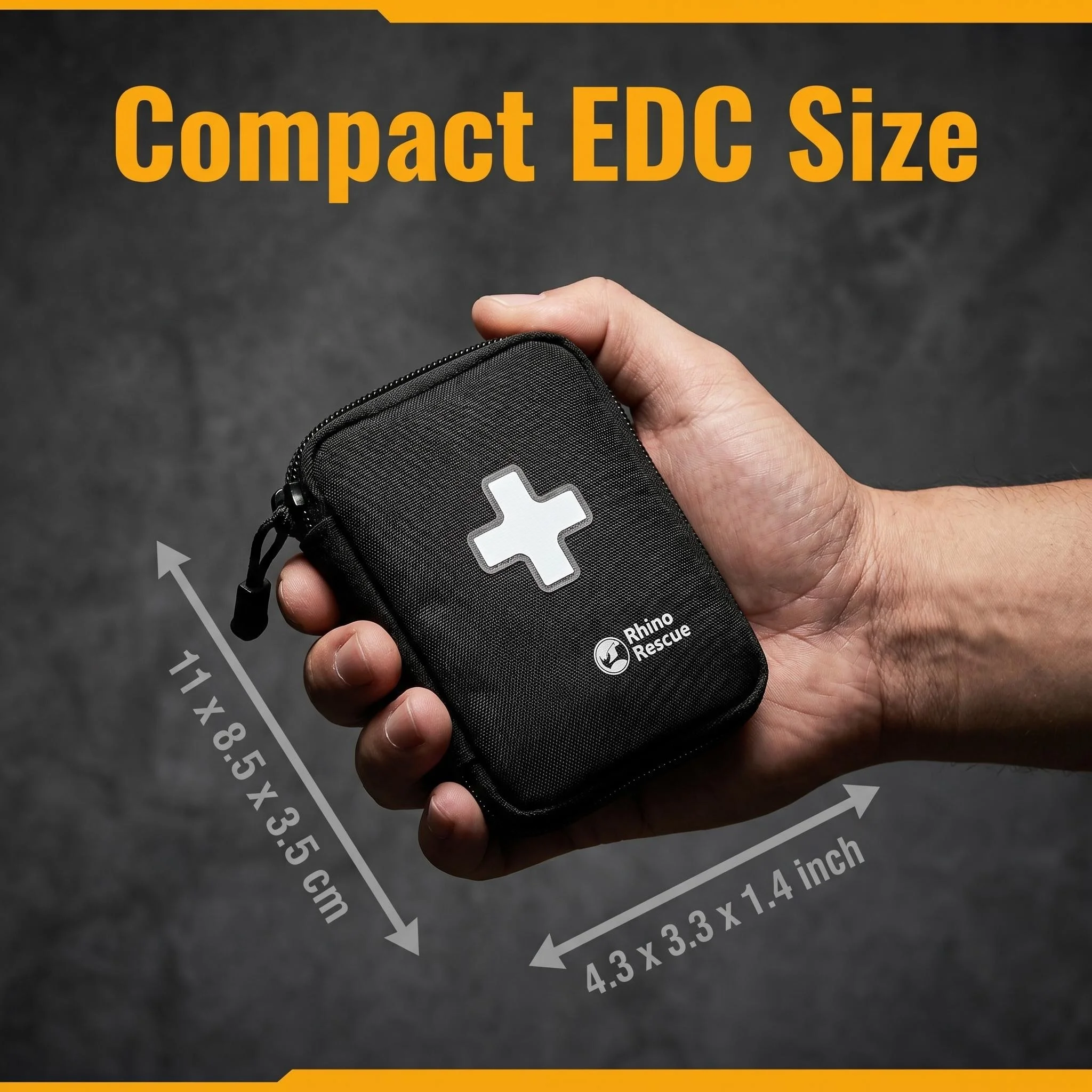 Multi-Compartment Minimal Outdoor Emergency First Aid Pouch - Image 7