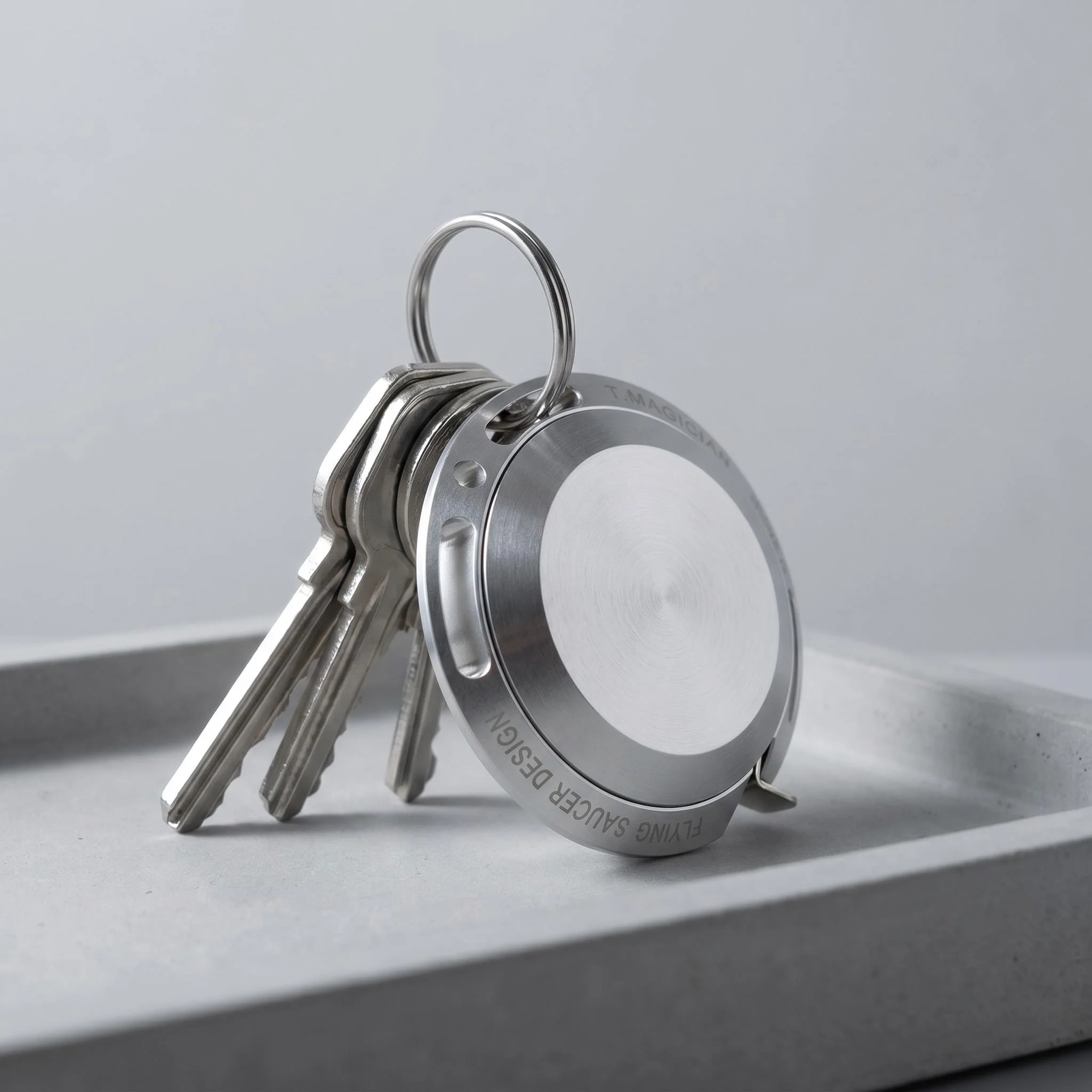 Premium Titanium Keychain Mini Tape Measure, Designer Compact EDC Measuring Tool - Image 5
