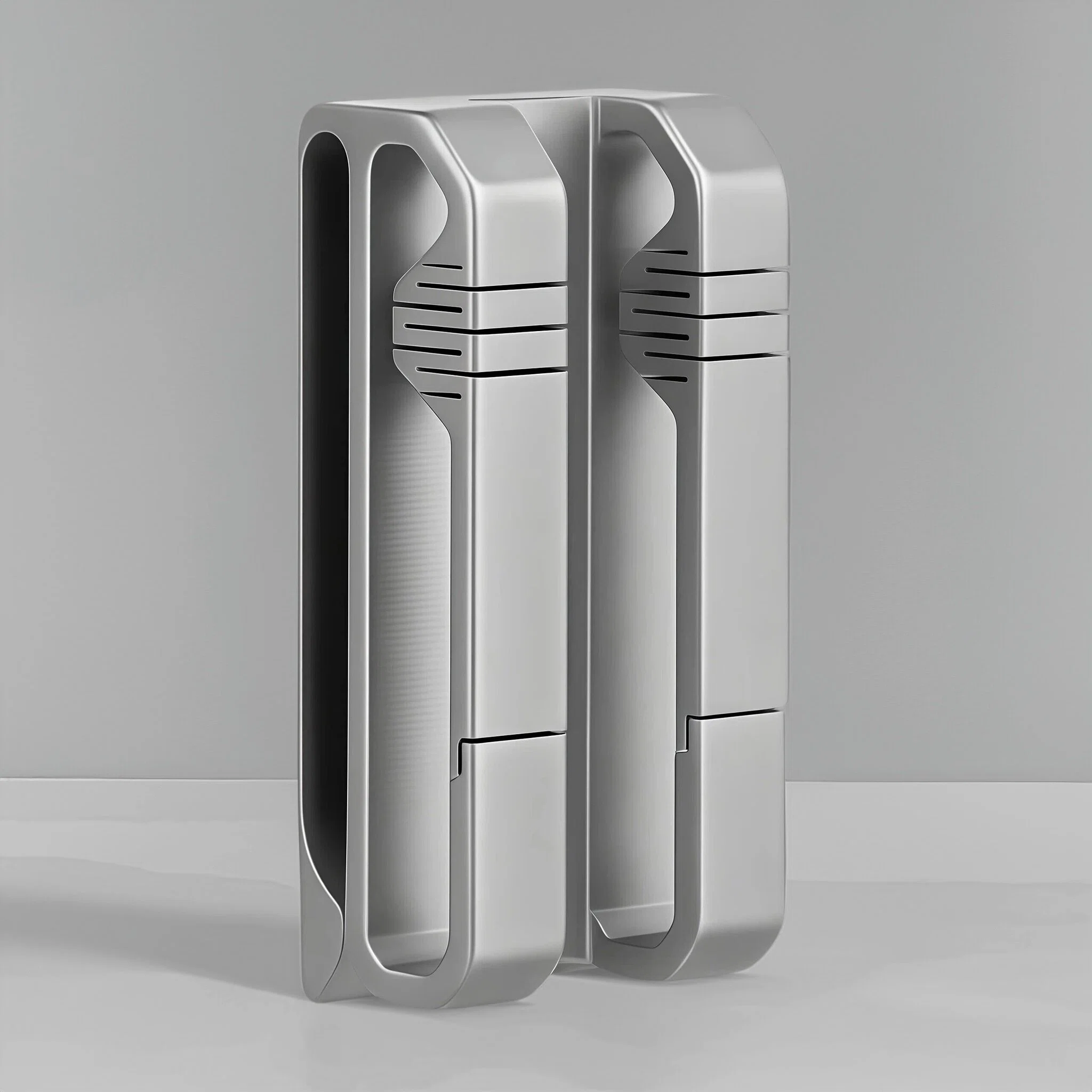 Pure Titanium Double-Row Belt Buckle